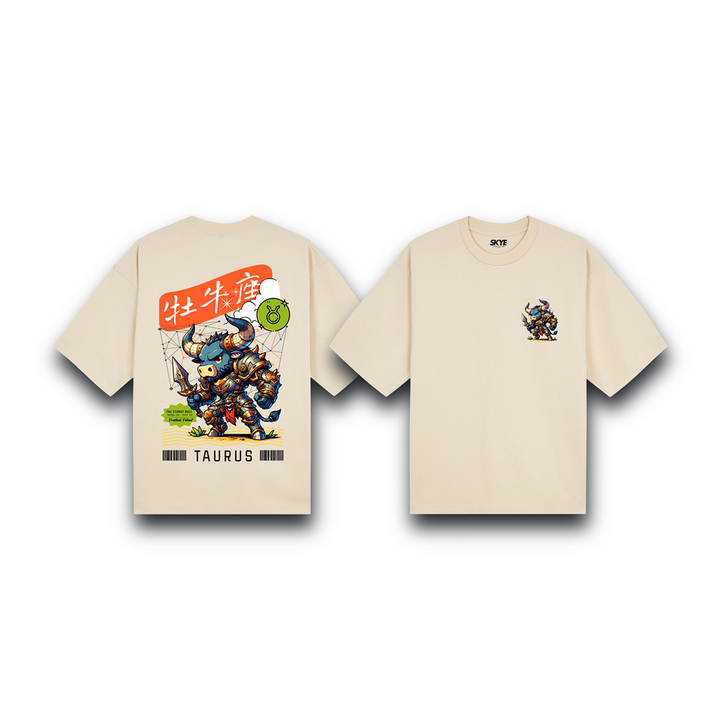Skye100_Oversized_Tee_Taurus_Armor_Zodiac_Chibi_Oats