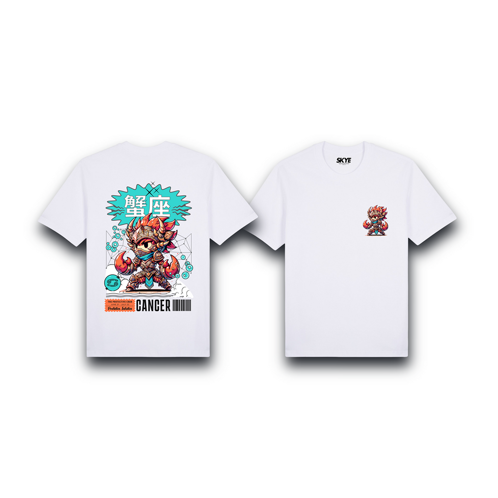 Skye101_Premium_Tee_Cancer_Armor_Zodiac_Chibi_White