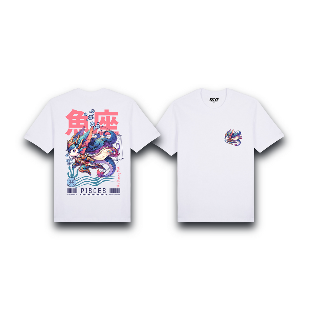 Skye103_Premium_Tee_Pisces_Armor_Zodiac_Chibi_White