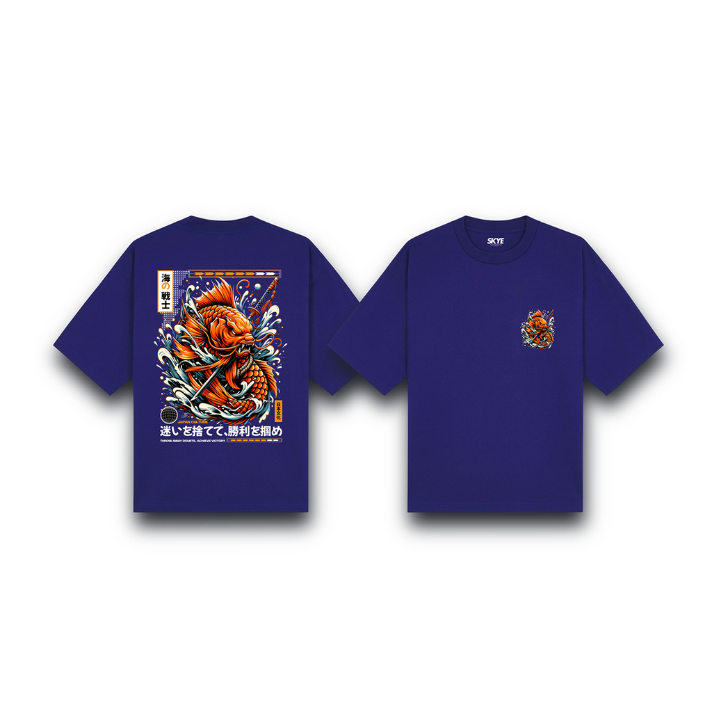 Skye105_Oversized_Tee_Koi_Ronin_Dark_Blue