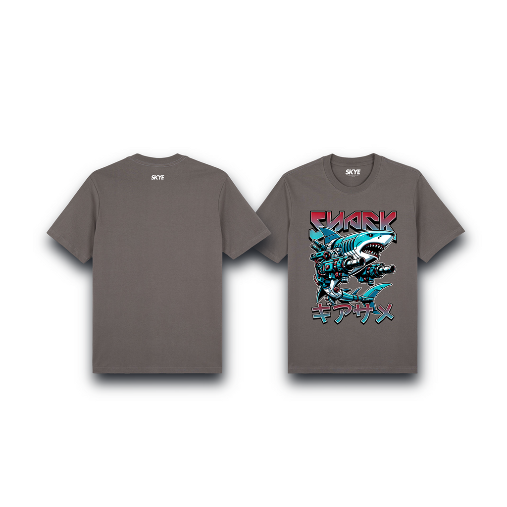 Skye106_Premium_Tee_Mecha_Shark_Gray