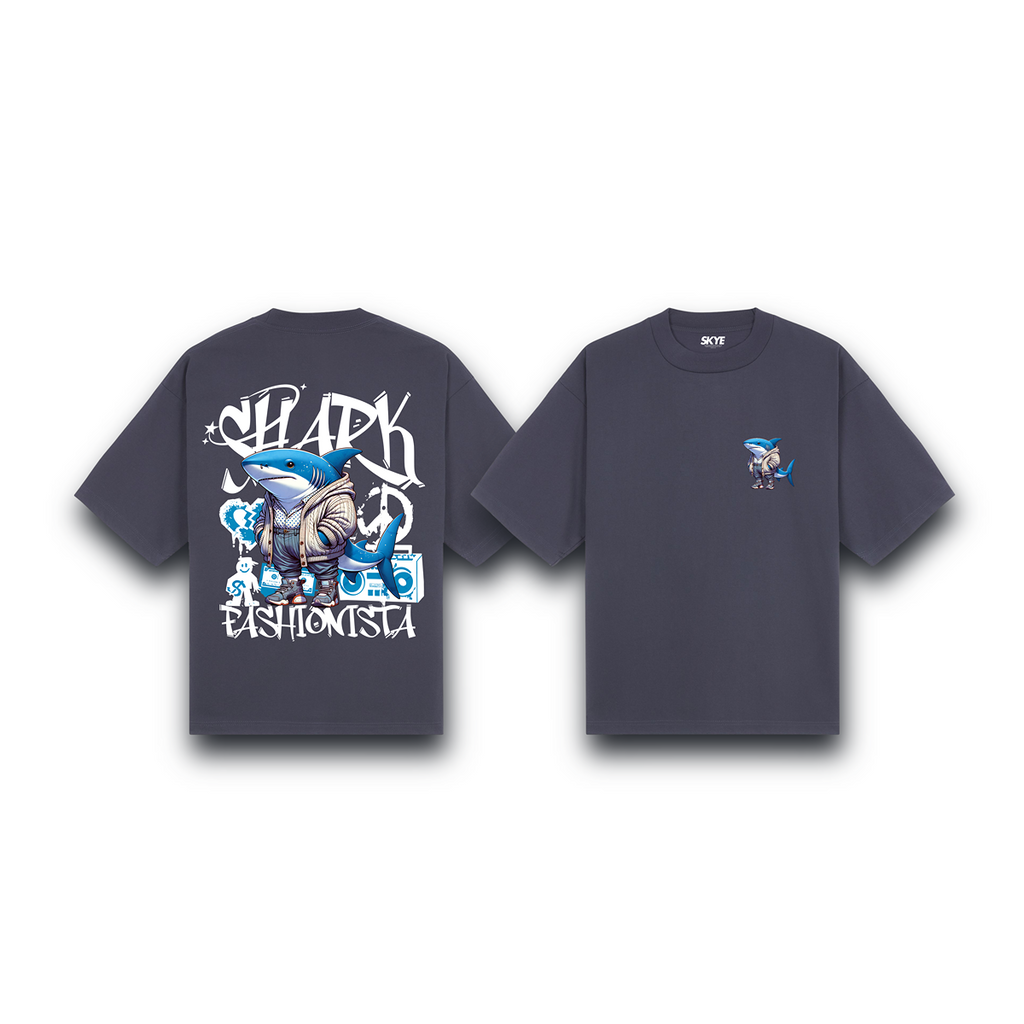 Skye107_Oversized_Tee_Shark_Fashionista_Gray