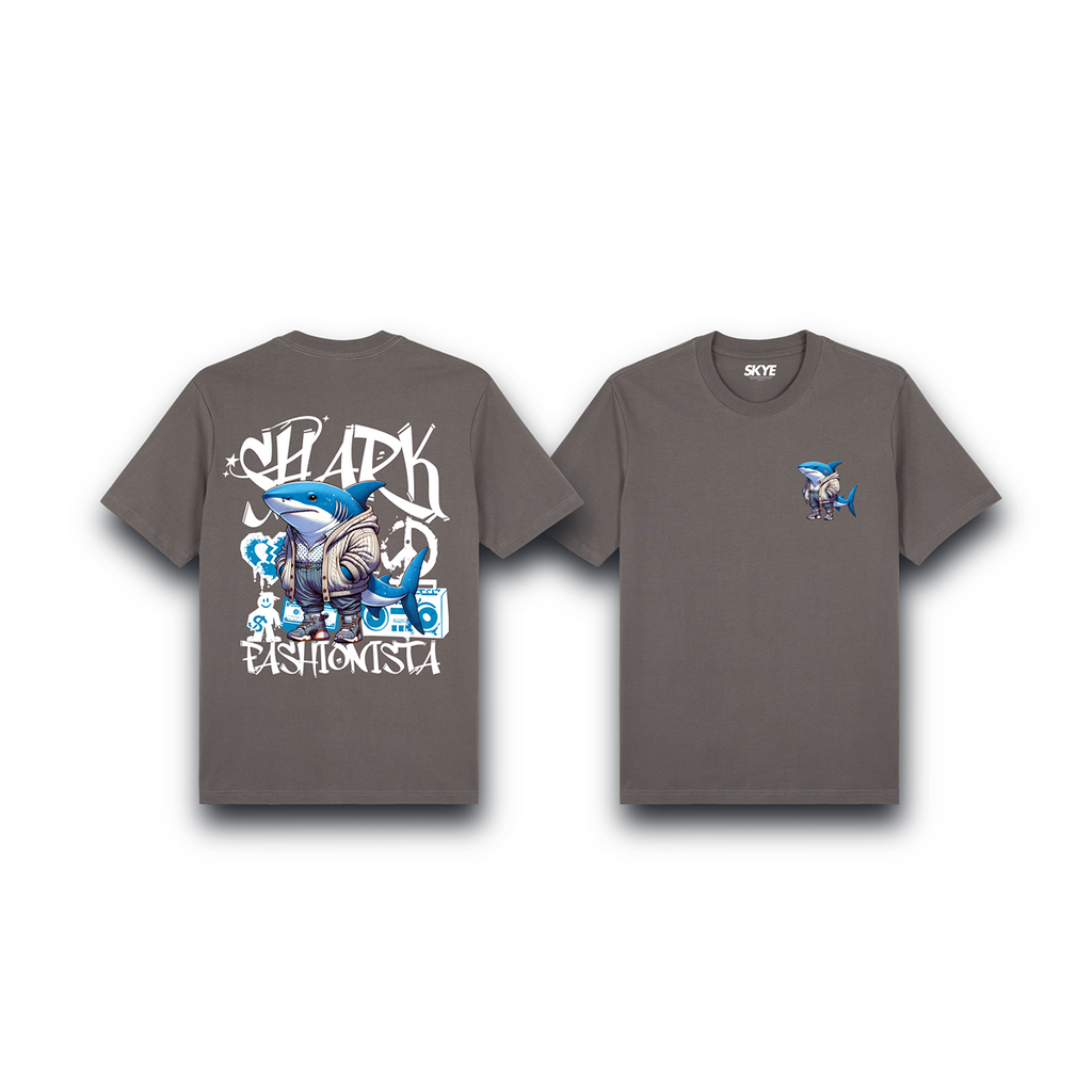 Skye107_Premium_Tee_Shark_Fashionista_Gray