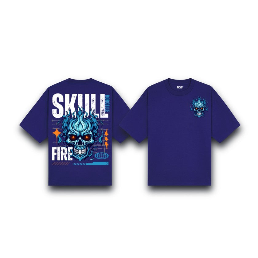 Skye12_Oversized_Tee_Skull_Fire_Dark_Blue1