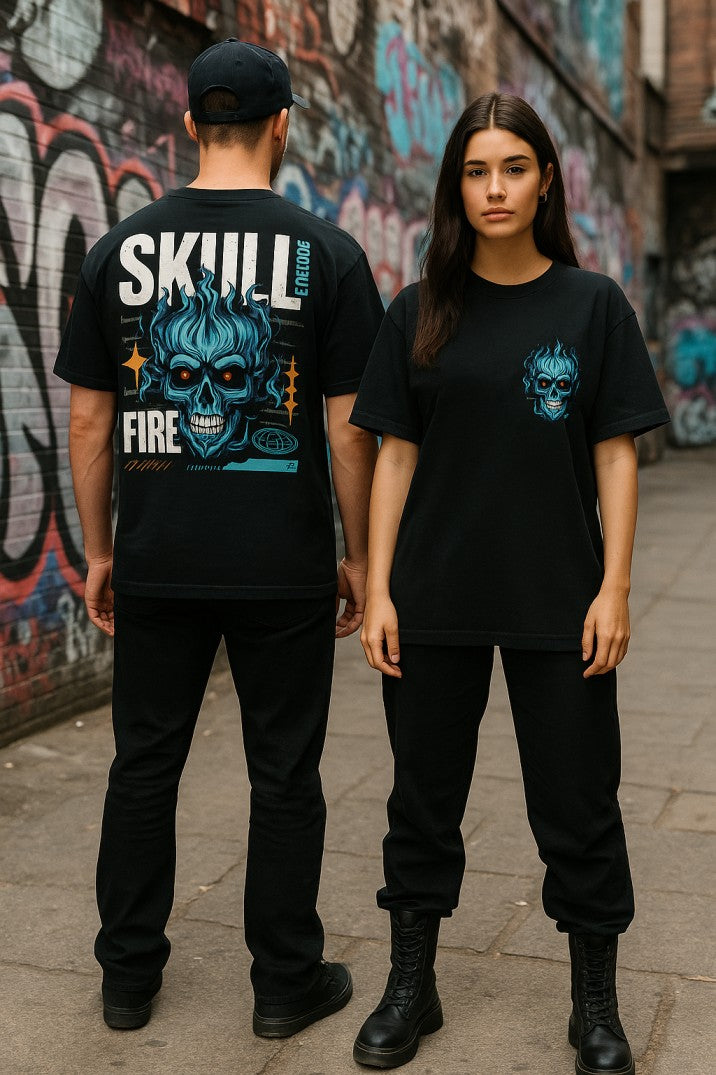 Skye12_Oversized_Tee_Skull_Fire_Mockup