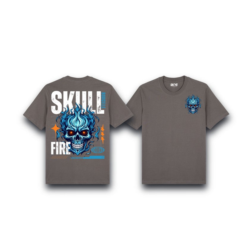 Skye12_Premium_Tee_Skull_Fire_Gray