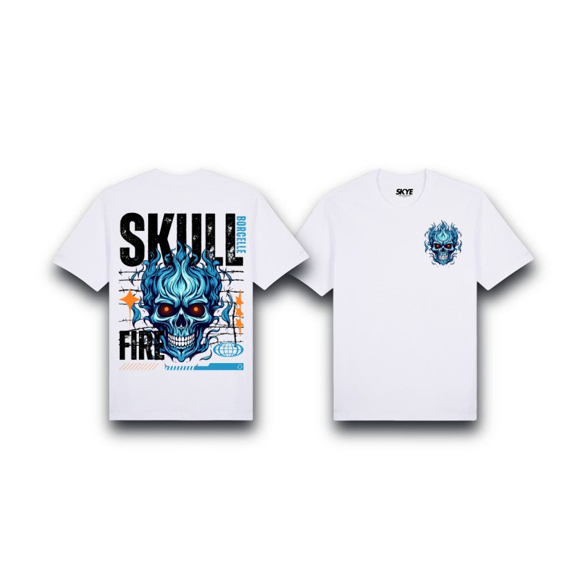Skye12_Premium_Tee_Skull_Fire_White
