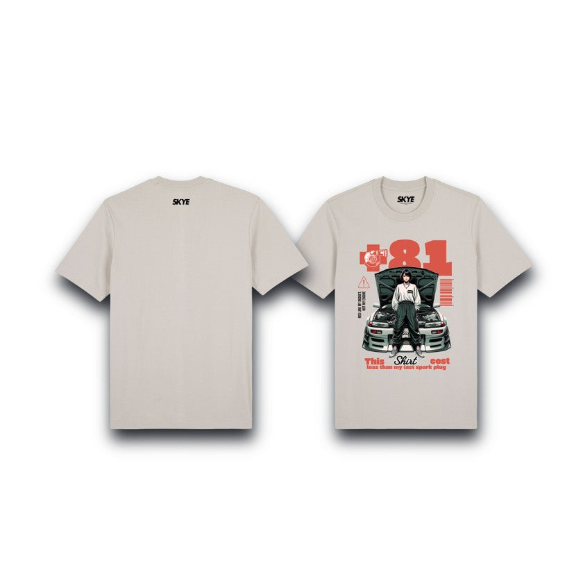 Skye16_Premium_Tee_Redline_My_Budget_Not_My_Engine_Beige