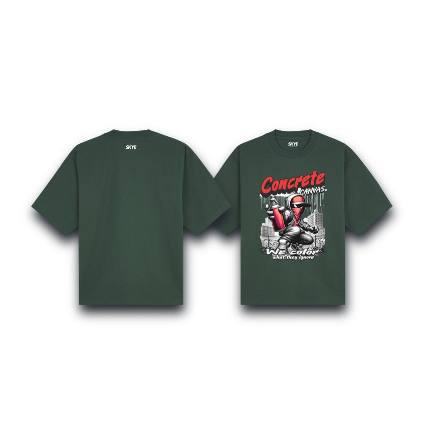 Skye26_Oversized_Tee_We_Color_What_They_Ignore_Dark_Green1