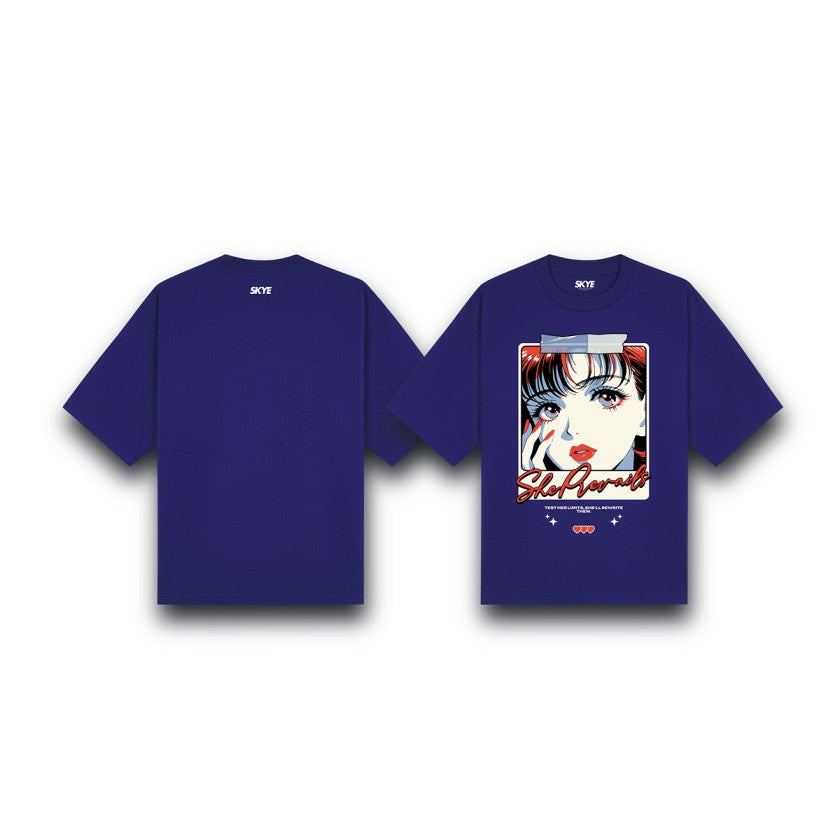 Skye34_Oversized_Tee_She_Prevails_Dark_Blue