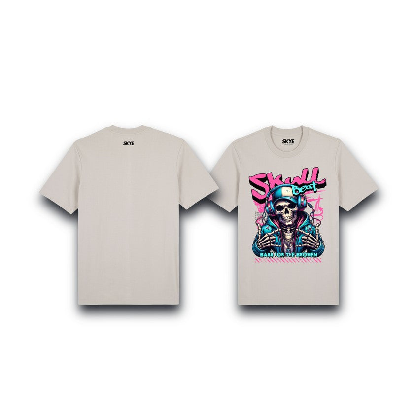 Skye36_Premium_Tee_Skull_Beat_Beige