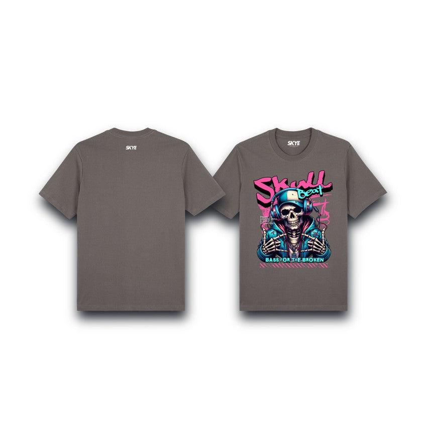 Skye36_Premium_Tee_Skull_Beat_Gray