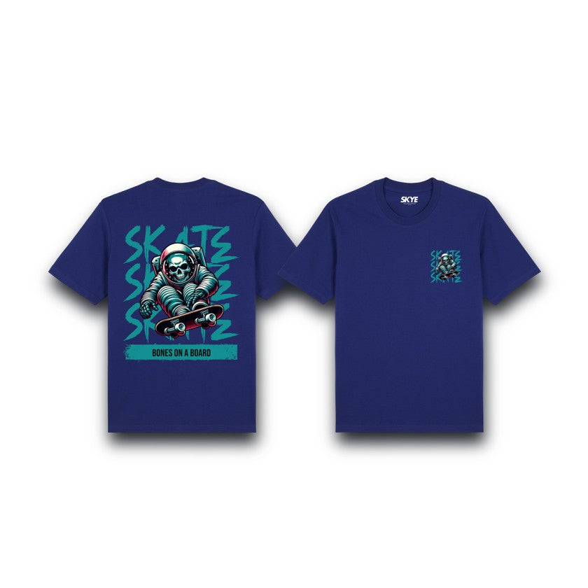 Skye37_Premium_Tee_Skull_Skate_Blue