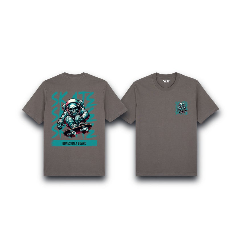 Skye37_Premium_Tee_Skull_Skate_Gray