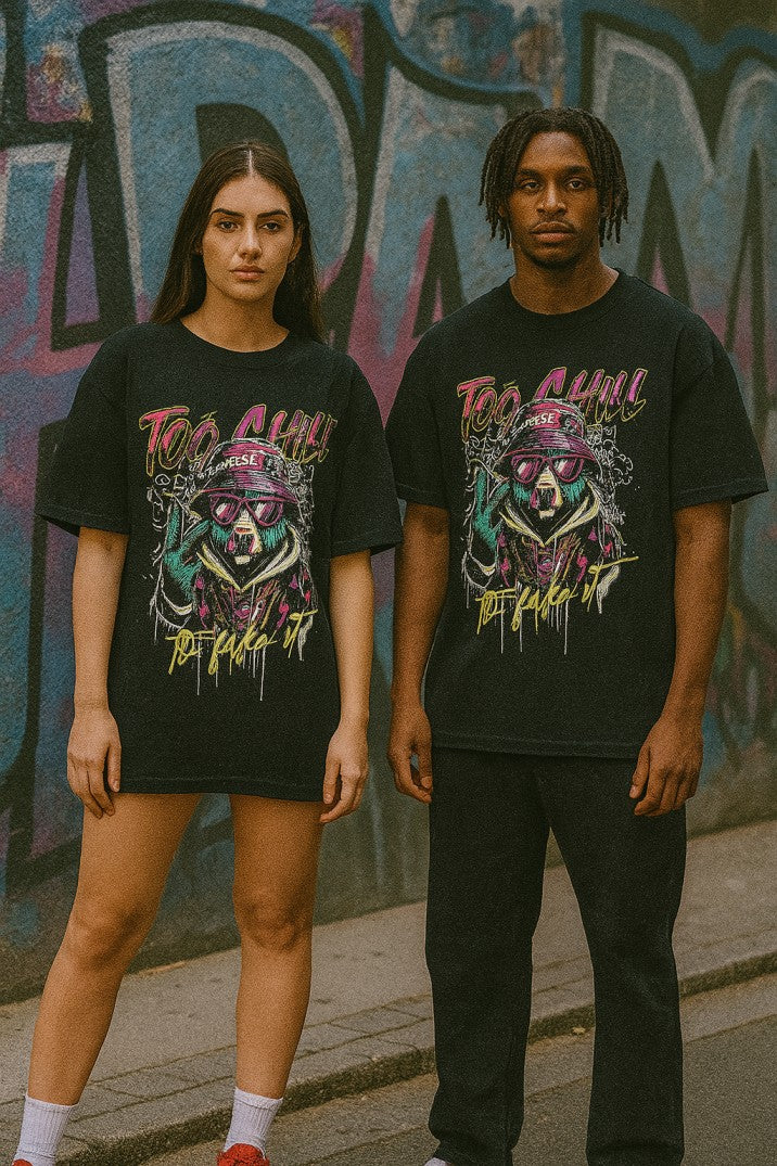 Skye40_Oversized_Tee_Too_Chill_To_Fake_It_Black