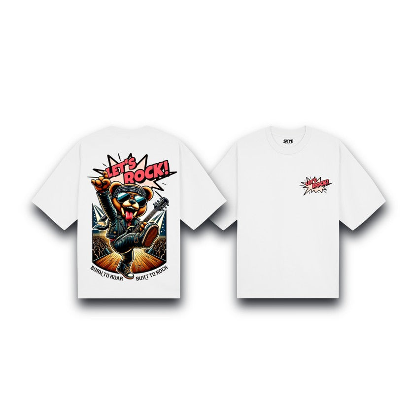 Skye41_Oversized_Tee_Born_To_Roar_Built_To_Rock_White
