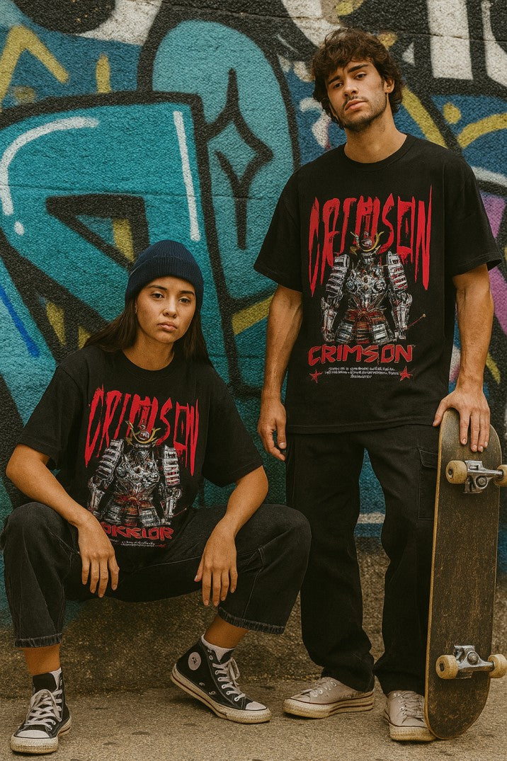 Skye46_Oversized_Tee_Crimson_Warrior_Black