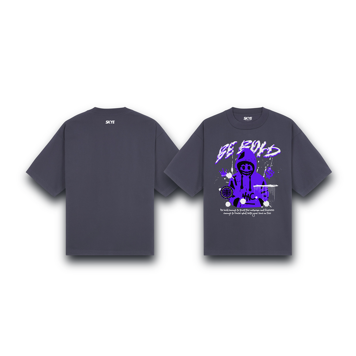 Skye50_Oversized_Tee_Be_Bold_Gray