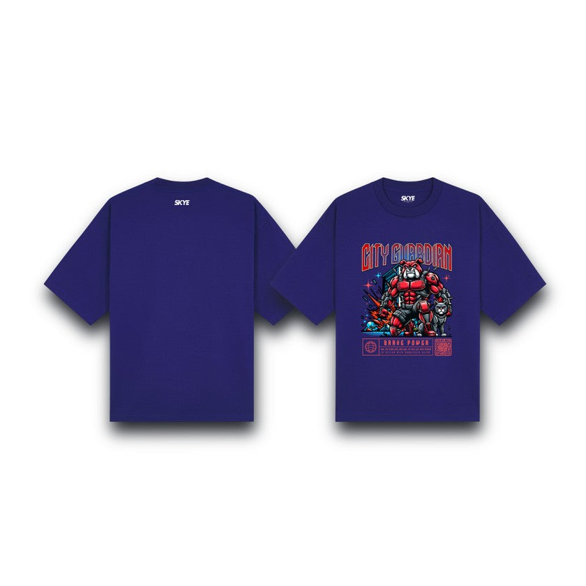 Skye54_Oversized_Tee_City_Guardian_Dark_Blue
