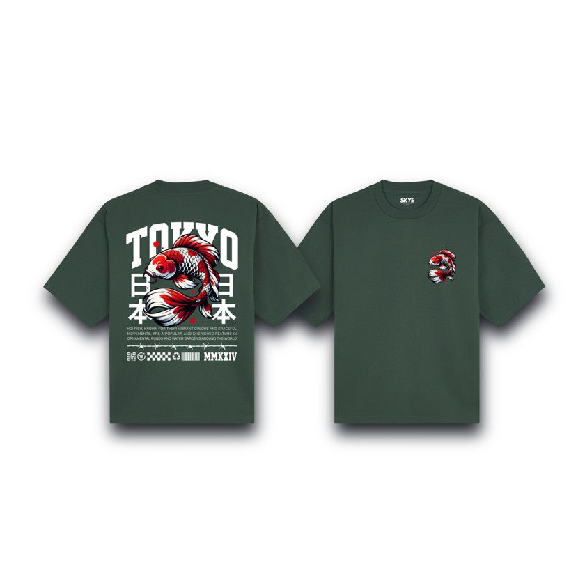 Skye59_Oversized_Tee_Koi_Tokyo_Dark_Green