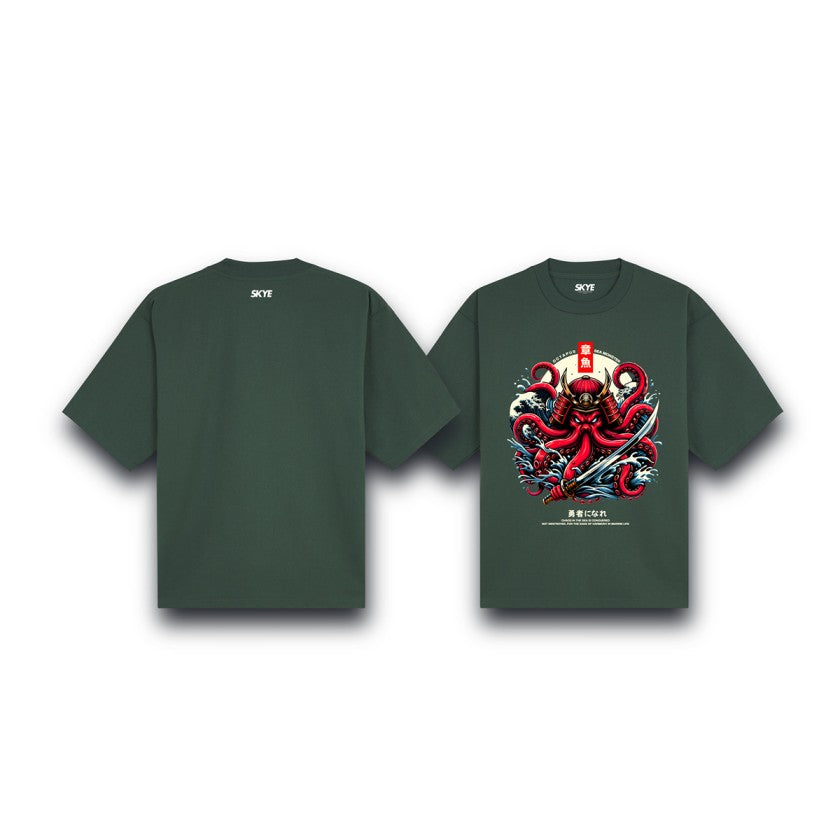 Skye62_Oversized_Tee_Be_A_Hero_Dark_Green
