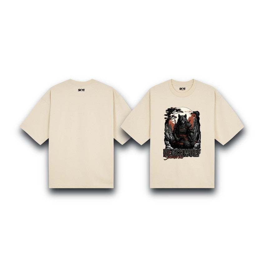 Skye64_Oversized_Tee_Black_Wolf_Samurai_Oats