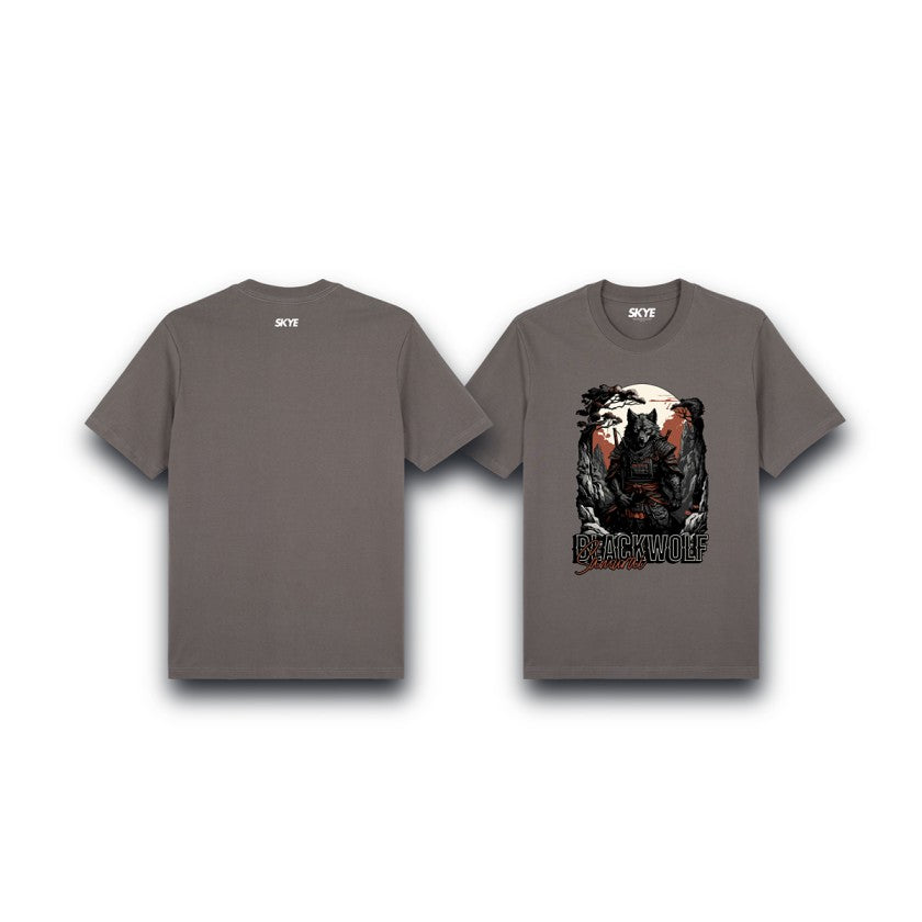 Skye64_Premium_Tee_Black_Wolf_Samurai_Gray