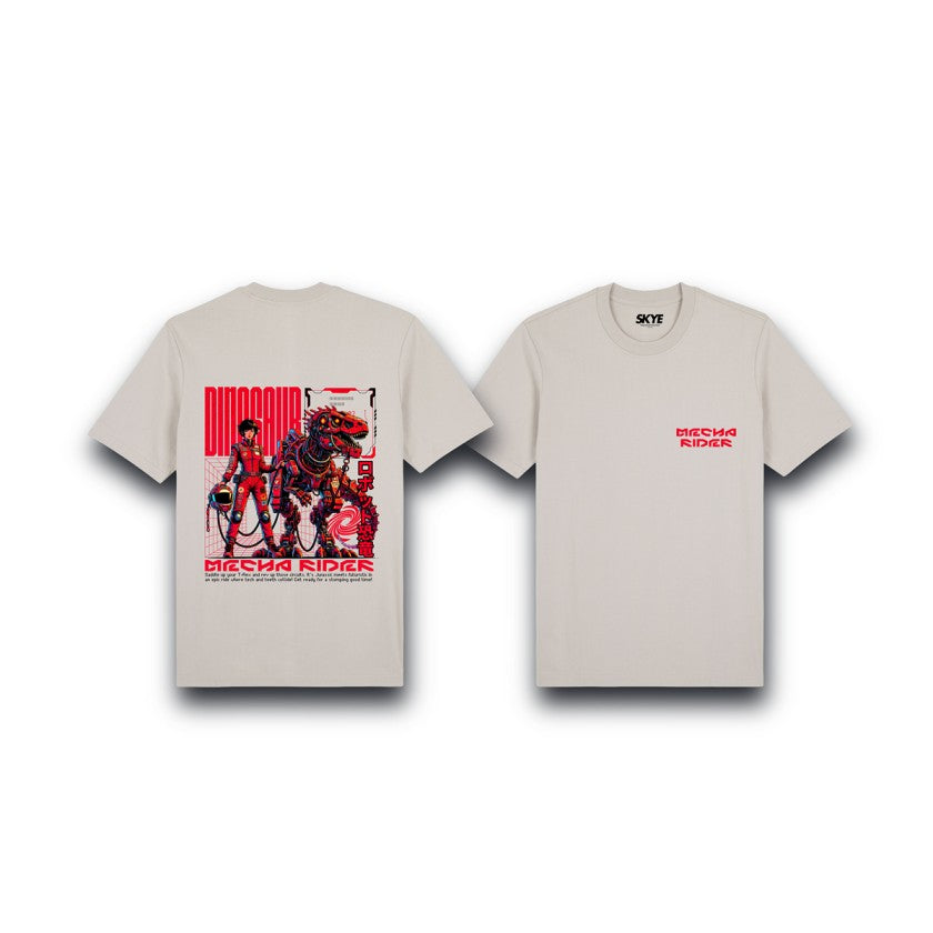 Skye65_Premium_Tee_Black_Mecha_Rider_Beige