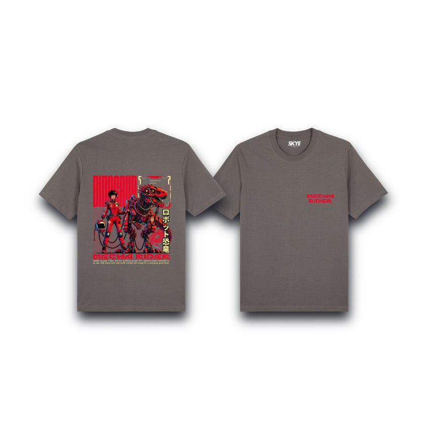 Skye65_Premium_Tee_Black_Mecha_Rider_Gray