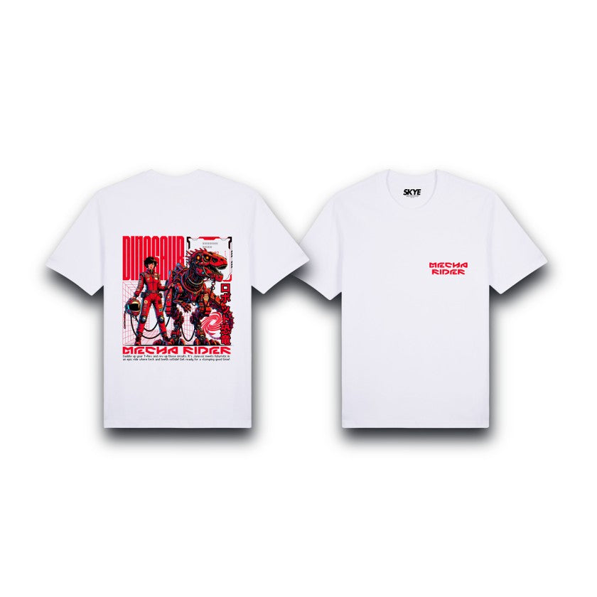 Skye65_Premium_Tee_Black_Mecha_Rider_White