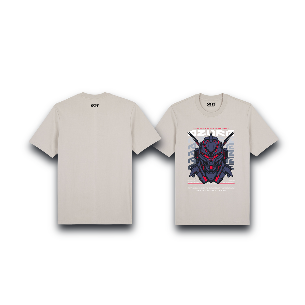 Skye66_Premium_Tee_Black_Azure_Avenger_Beige