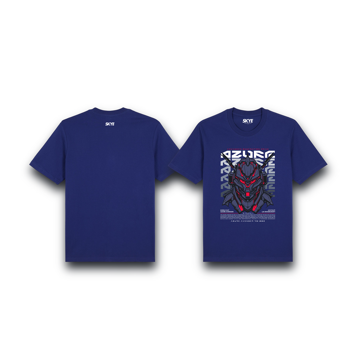 Skye66_Premium_Tee_Black_Azure_Avenger_Blue