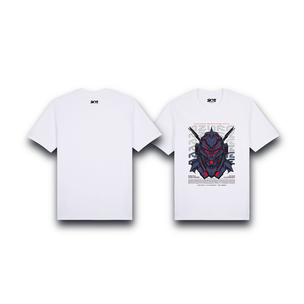 Skye66_Premium_Tee_Black_Azure_Avenger_White