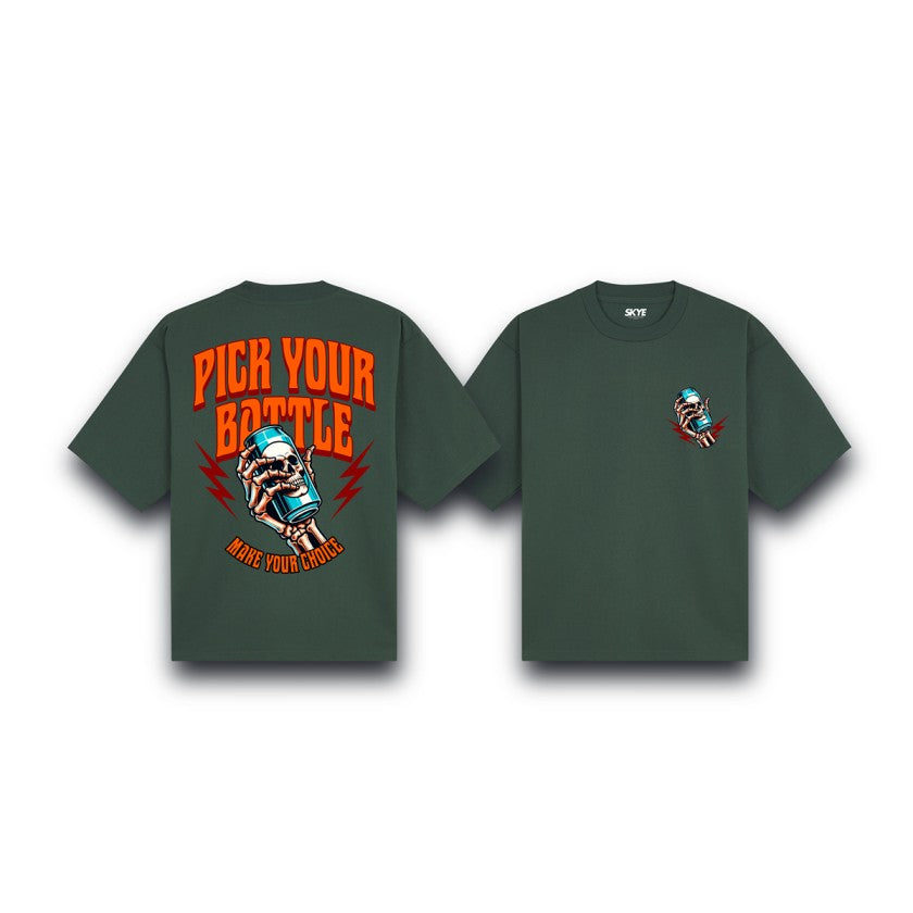 Skye6_Oversized_Tee_Pick_Your_Battle_Dark_Green