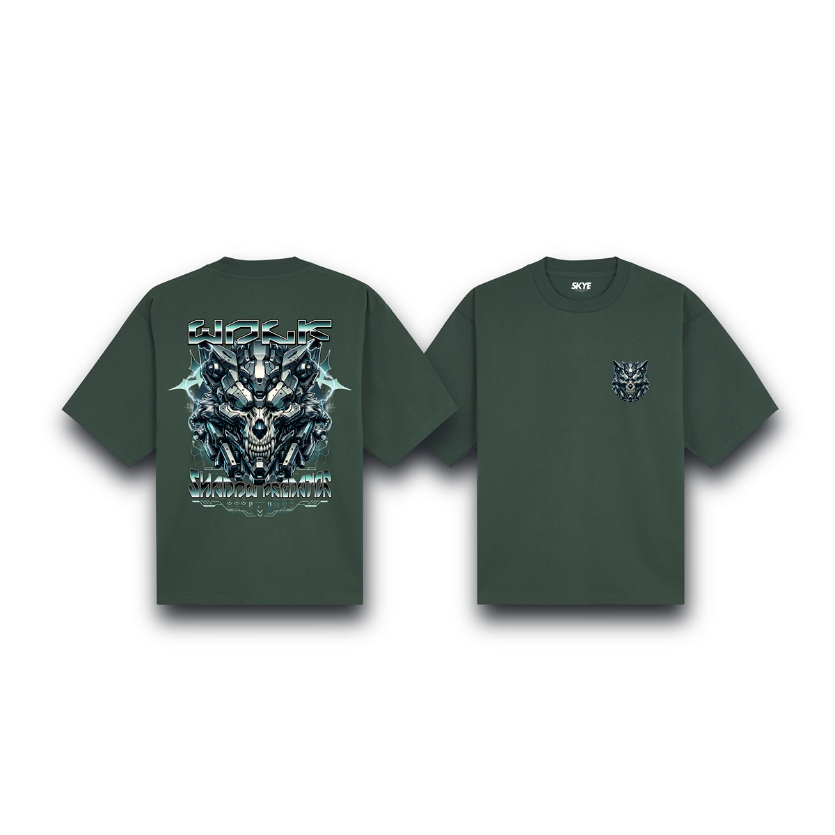 Skye71_Oversized_Tee_Wolf_Shadow_Predator_Dark_Green