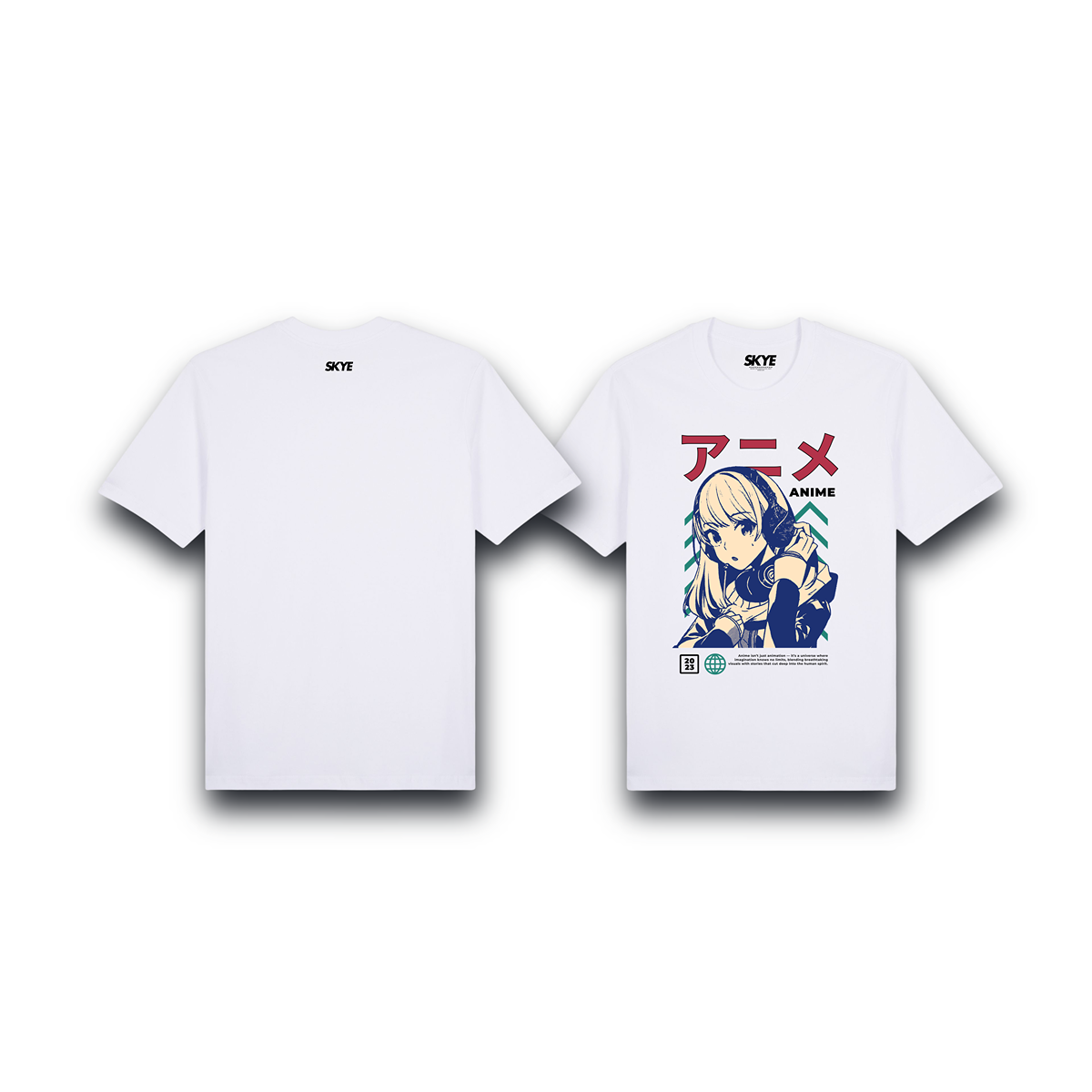 Skye72_Premium_Tee_Anime_Girl_White