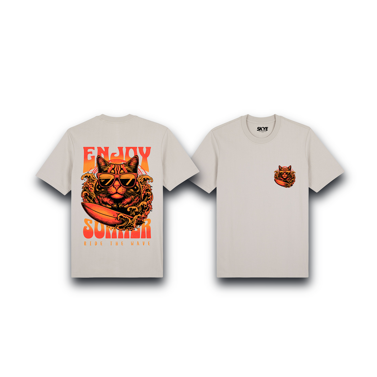 Skye75_Premium_Tee_Ride_The_Wave_Beige