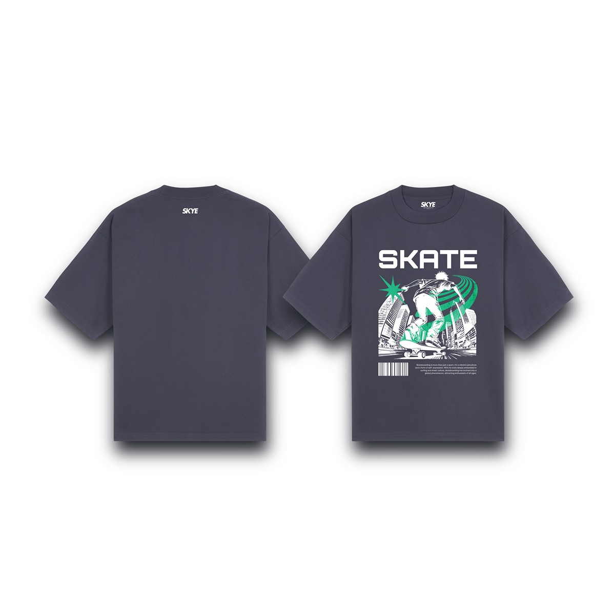 Skye78_Oversized_Tee_Skate_Gray