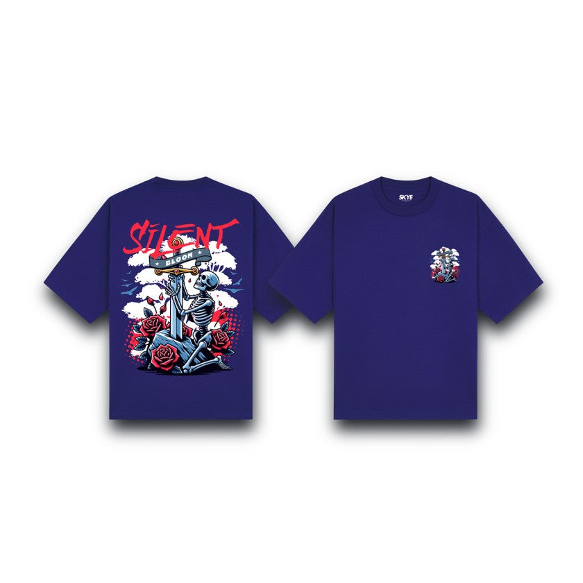 Skye7_Oversized_Tee_Silent_Bloom_Dark_Blue