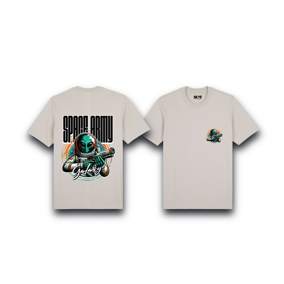 Skye83_Premium_Tee_Space_Army_Beige