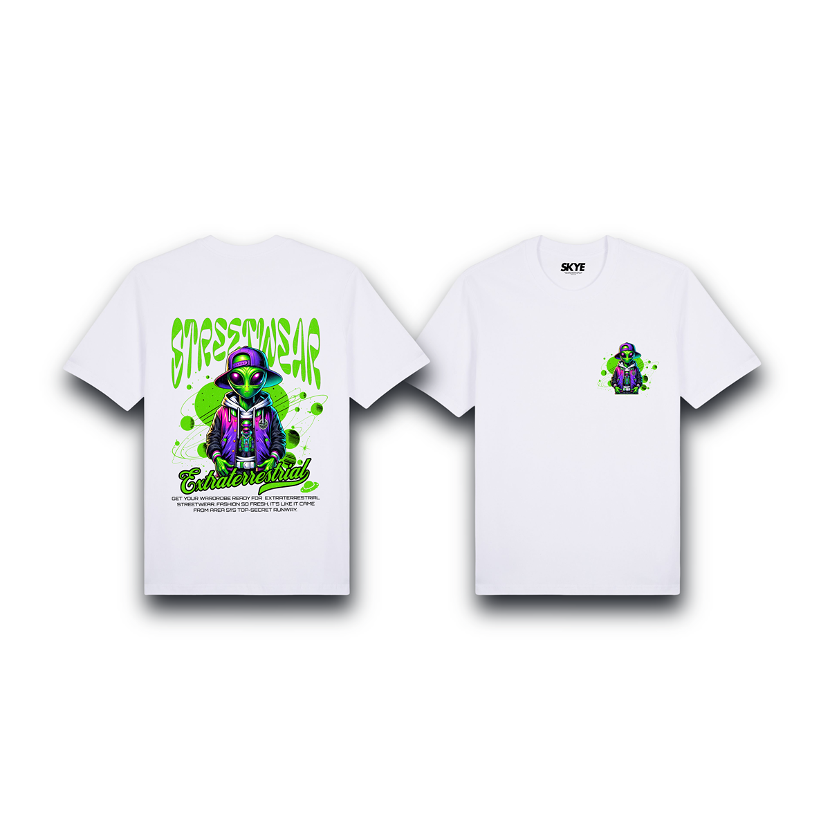 Skye87_Premium_Tee_Extraterrestrial_Streetwear_White