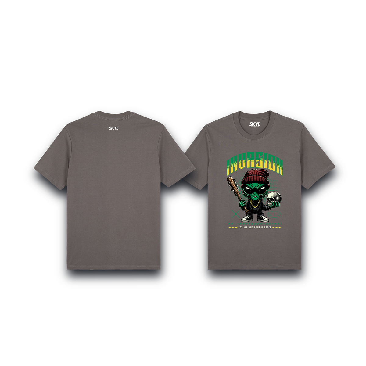 Skye88_Premium_Tee_Alien_Invasion_Gray