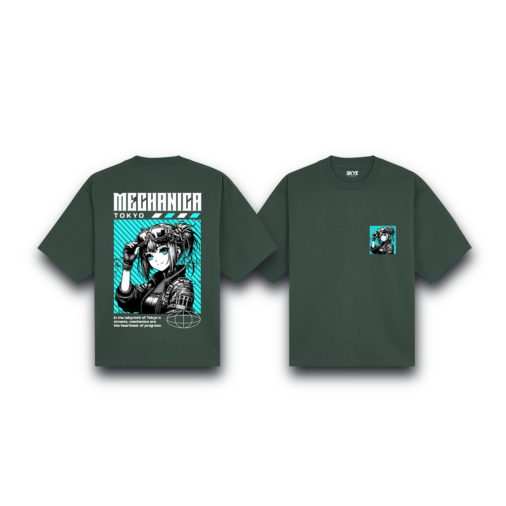 Skye89_Oversized_Tee_Mechanica_Dark_Green