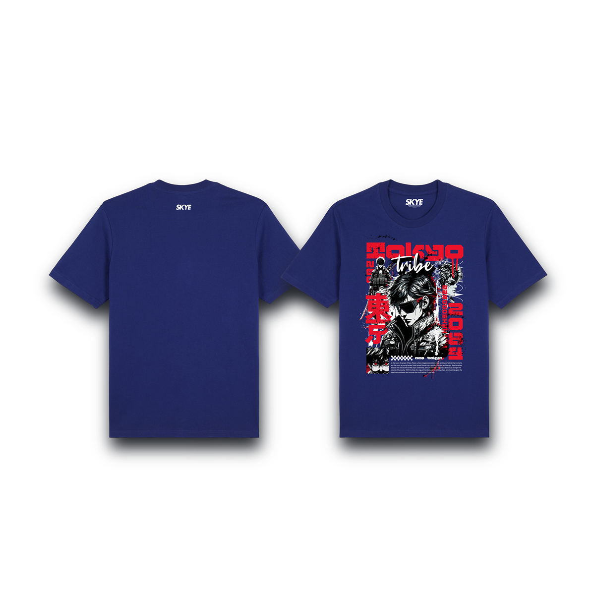 Skye90_Premium_Tee_Tokyo_Tribe_Blue
