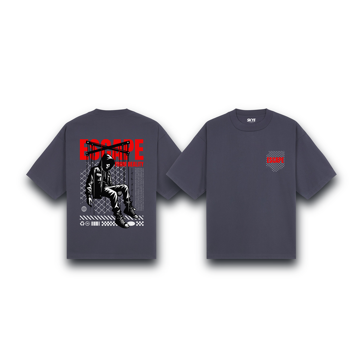 Skye91_Oversized_Tee_Escape_From_Reality_Gray