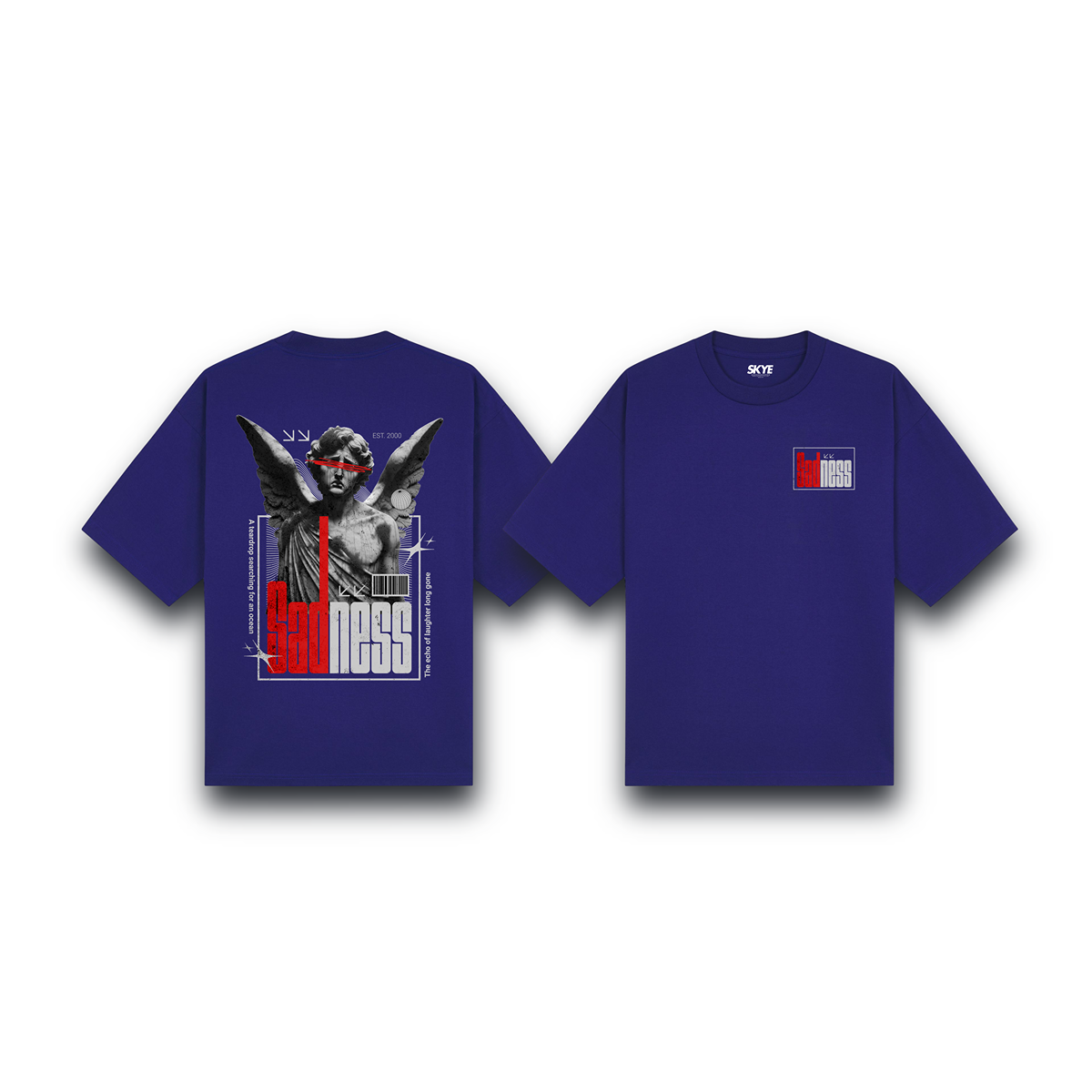 Skye95_Oversized_Tee_Sadness_Dark_Blue
