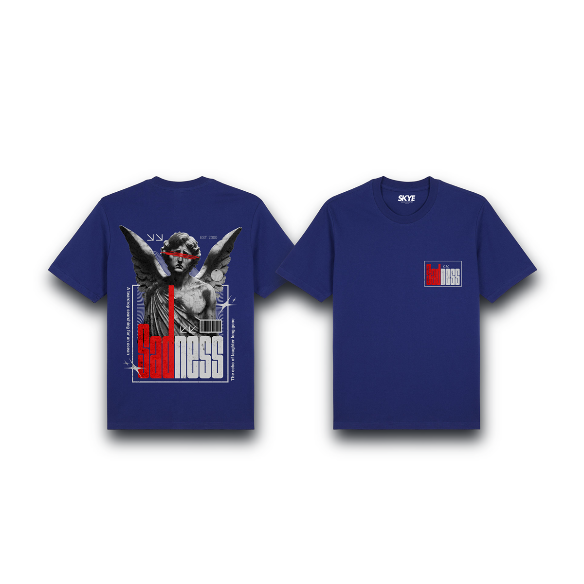 Skye95_Premium_Tee_Sadness_Blue