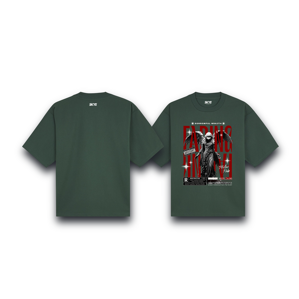 Skye96_Oversized_Tee_Fading_Sorrow_Dark_Green