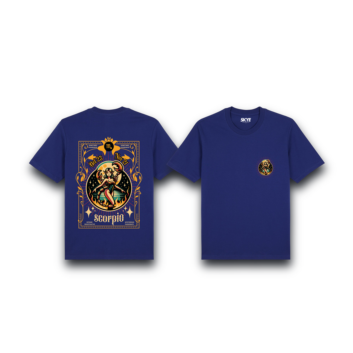 Skye99_Premium_Tee_Scorpio_Zodiac_Fairy_Blue